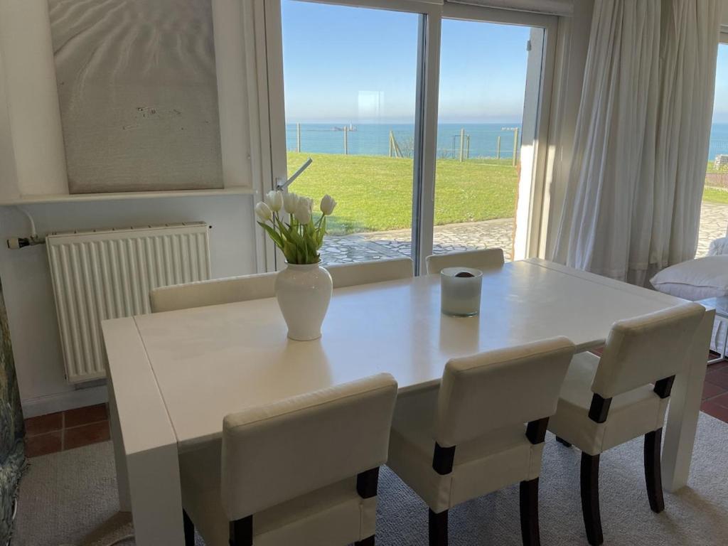 Villa Face Mer Aux Magnifiques Couchers De Soleil 5 Mn De Nausicaa Boulogne-sur-Mer Luaran gambar